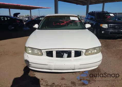 2001 Buick Century Custom z USA, uszkodzony, nr VIN 2G4WS52J111259282